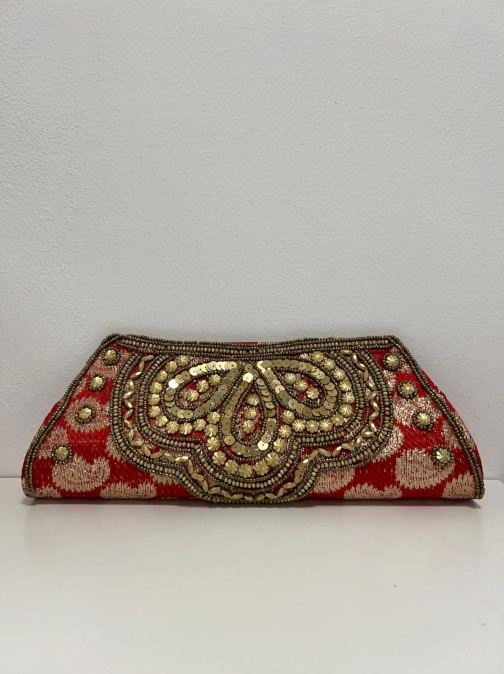 Bolso indio rojo