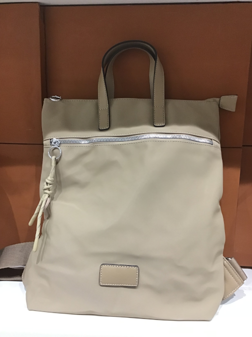 Mochila Nylon Beige