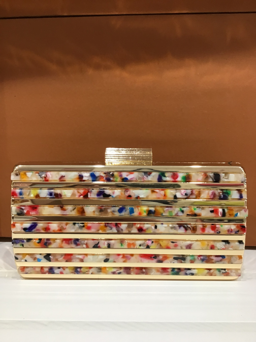 Bolso de fiesta flores