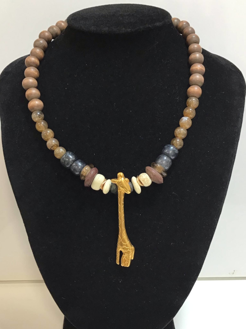 Collar Calido Jirafa