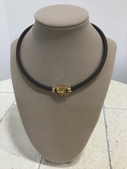 Gargantilla Caucho A Miel