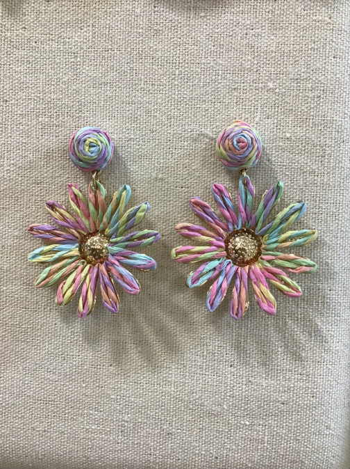 Pendientes Sol Arcoíris